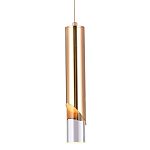 Подвесной светильник Metal Acrylic Tube Gold Hanging Lamp варинант исполнения - 1 | Loft Concept в Краснодаре