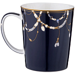 Кружка из фарфора синяя с изображением лошади 400 мл Porcelain Horse Set варинант исполнения - 1 | Loft Concept в Краснодаре
