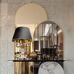 Настольная лампа с абажуром Black Crystal варинант исполнения - 2 | Loft Concept в Краснодаре