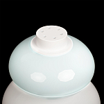 Настольная лампа из стеклянных сфер в пастельных тонах Высота 40 см Pastel Lunaria варинант исполнения - 5 | Loft Concept в Краснодаре