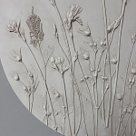 Панно Белые цветы варинант исполнения - 3 | Loft Concept в Краснодаре