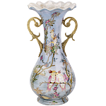 Ваза фарфоровая с попугаями Gaya варинант исполнения - 1 | Loft Concept в Краснодаре