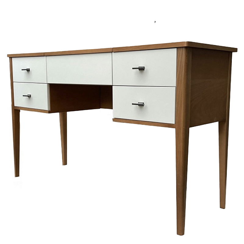 Стол письменный из массива бука Tasteful Furniture Table Коричневый Слоновая кость  в Краснодаре | Loft Concept 