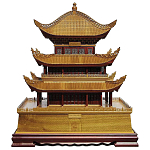 Макет Китайской башни архитектурная миниатюра  варинант исполнения - 2 | Loft Concept в Краснодаре