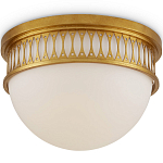 Потолочный светильник с фактурным золотым каркасом Exceptional Classic Design варинант исполнения - 1 | Loft Concept в Краснодаре