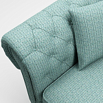 Мебельная ткань Шенилл бирюзовый цвет 142 см T4-61 варинант исполнения - 10 | Loft Concept в Краснодаре