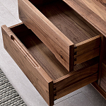 Тумба под телевизориз массива дерева TV Stand made of Walnut Wood варинант исполнения - 7 | Loft Concept в Краснодаре