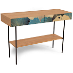 Консоль с принтом на ящиках Elise Console Table варинант исполнения - 7 | Loft Concept в Краснодаре