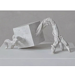 Скульптура «Окаменелый рост», Белый объект варинант исполнения - 1 | Loft Concept в Краснодаре