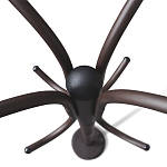 Вешалка напольная коричневая с 4-мя металлическими крючками Noble Branches варинант исполнения - 3 | Loft Concept в Краснодаре