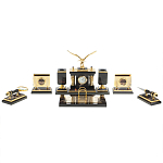 Настольный письменный набор из яшмы и долерита в подарочной упаковке Manager Organizer варинант исполнения - 3 | Loft Concept в Краснодаре