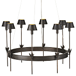 Люстра круглая со светодиодными лампами Innovation варинант исполнения - 3 | Loft Concept в Краснодаре