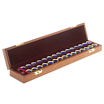 Нарды настольные из натурального камня лазурит и долерит Backgammon from Stone варинант исполнения - 9 | Loft Concept в Краснодаре