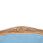 Кресло Ava Classical Armchair light blue velour варинант исполнения - 4 | Loft Concept в Краснодаре