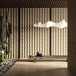 Гипсовая 3D Панель OCTOPUS варинант исполнения - 1 | Loft Concept в Краснодаре