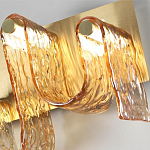 Бра волнистой формы из фактурного стекла Big Wave варинант исполнения - 8 | Loft Concept в Краснодаре