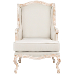 Кресло из массива бука бежевое Solid Luxury варинант исполнения - 1 | Loft Concept в Краснодаре