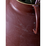 Ваза бордовая с 2-мя фактурными ручками Vase Burgundy Glaze варинант исполнения - 4 | Loft Concept в Краснодаре