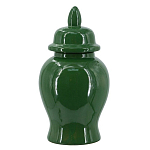 Ваза с крышкой однотонная Высота 31 см Chinoiserie Ceramics варинант исполнения - 9 | Loft Concept в Краснодаре