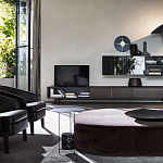 Круглый кофейный стол PANNA COTTA Coffee Table варинант исполнения - 2 | Loft Concept в Краснодаре