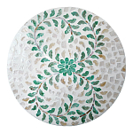 Столик с инкрустацией с перламутровым узором Eight варинант исполнения - 2 | Loft Concept в Краснодаре