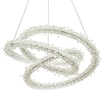 Фигурная люстра украшенная кристаллами из хрусталя Gilbertine Crystals Twisted Chandelier варинант исполнения - 1 | Loft Concept в Краснодаре