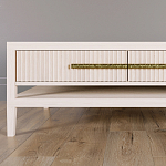 Кофейный стол Primo с двумя ящиками Светлый дуб варинант исполнения - 3 | Loft Concept в Краснодаре