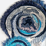 Текстильный Арт-объект ручной работы Galaxy варинант исполнения - 2 | Loft Concept в Краснодаре