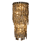 Бра с каскадом из прозрачного хрусталя и корпусом золотого цвета Constant Sparks варинант исполнения - 7 | Loft Concept в Краснодаре