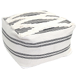 Пуф  Black and White Stripe варинант исполнения - 1 | Loft Concept в Краснодаре