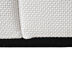 Дизайнерское кресло мягкое с обивкой из рогожки кремового цвета Decoration of Everything варинант исполнения - 3 | Loft Concept в Краснодаре