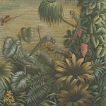 Обои ручная роспись Le Brésil Brume варинант исполнения - 2 | Loft Concept в Краснодаре