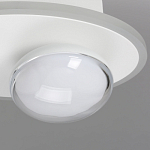 Бра овальной формы белого цвета с 2-мя лампами Lunar Pebbles варинант исполнения - 6 | Loft Concept в Краснодаре