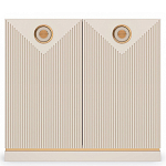 Комод с фактурными дверцами Satin Furniture варинант исполнения - 4 | Loft Concept в Краснодаре