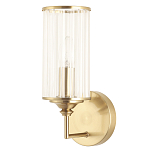 Бра с цилиндрическим рифленым стеклянным плафоном Jeanette варинант исполнения - 3 | Loft Concept в Краснодаре