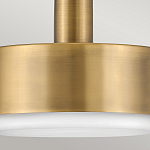 Подвесной светильник цилиндрический с белым плафоном Hinkley варинант исполнения - 10 | Loft Concept в Краснодаре