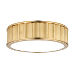 Потолочный светильник с гофрированным абажуром цвета латунь Millennium варинант исполнения - 1 | Loft Concept в Краснодаре