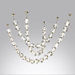 Подвесной светильник из прозрачных шаров Bubbles Bocci варинант исполнения - 3 | Loft Concept в Краснодаре