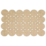 Ковер прямоугольный из джутовой основы Tight bundles варинант исполнения - 1 | Loft Concept в Краснодаре