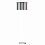 Торшер с абажуром из панелей белого молочного стекла Stunned by Light варинант исполнения - 2 | Loft Concept в Краснодаре