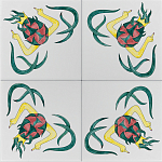 Плитка дизайнерская Драконий фрукт варинант исполнения - 1 | Loft Concept в Краснодаре