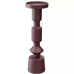 Подсвечник фигурный сливовый Bright Accent 35 см варинант исполнения - 1 | Loft Concept в Краснодаре