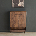 Комод в прихожую для хранения обуви Moon Walnut Furniture варинант исполнения - 1 | Loft Concept в Краснодаре