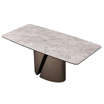 Стол обеденный керамический серый Servorios варинант исполнения - 3 | Loft Concept в Краснодаре