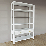 Стеллаж с двумя ящиками Elsa Dreams White варинант исполнения - 1 | Loft Concept в Краснодаре