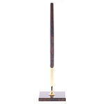 Ручка шариковая на подставке из натурального камня Обсидиан Stone Pens варинант исполнения - 1 | Loft Concept в Краснодаре