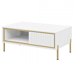 Стол журнальный белый глянцевый Antique Order варинант исполнения - 1 | Loft Concept в Краснодаре