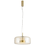 Подвесной светильник Blanton Amber Glass Hanging Lamp 38 варинант исполнения - 2 | Loft Concept в Краснодаре