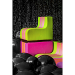 Дизайнерское кресло зеленое Poltronova Sofo Verosa Green Pink Armchair варинант исполнения - 16 | Loft Concept в Краснодаре