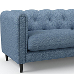 Мебельная ткань Шенилл голубой цвет 138 см T4-26 варинант исполнения - 14 | Loft Concept в Краснодаре